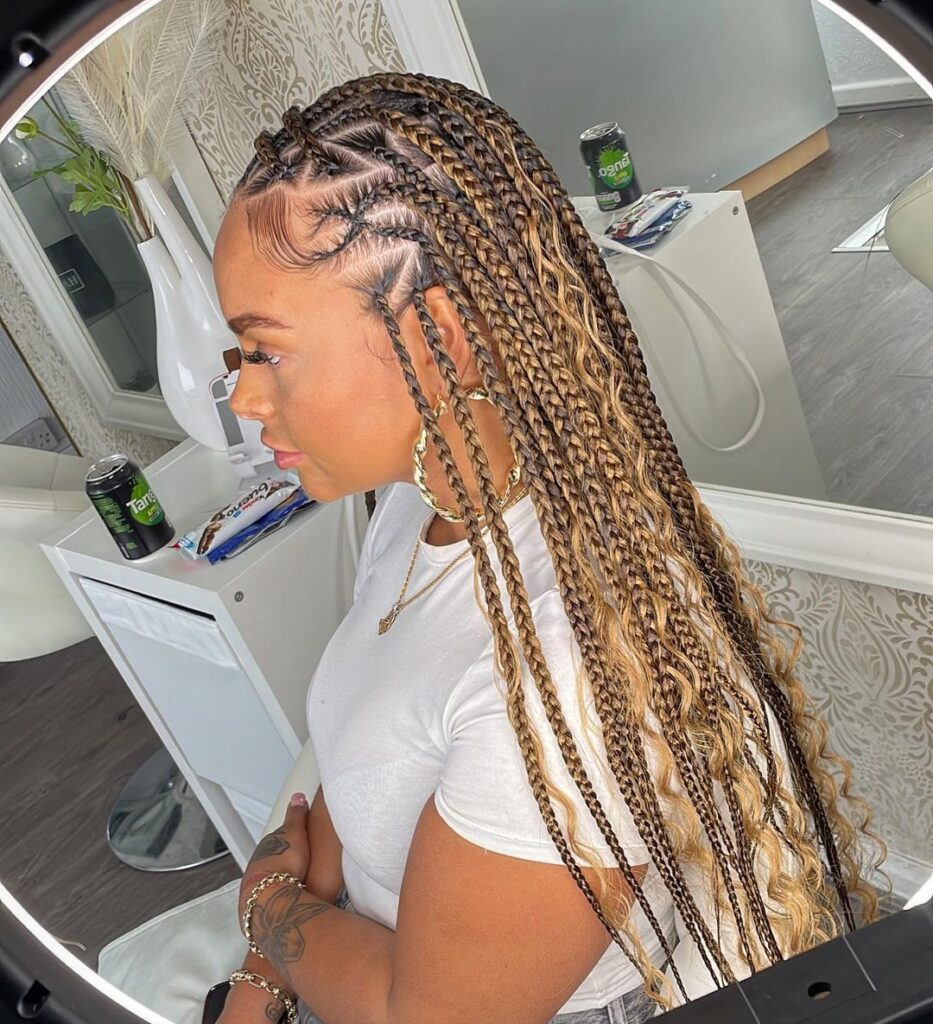 Butterfly Box Braid