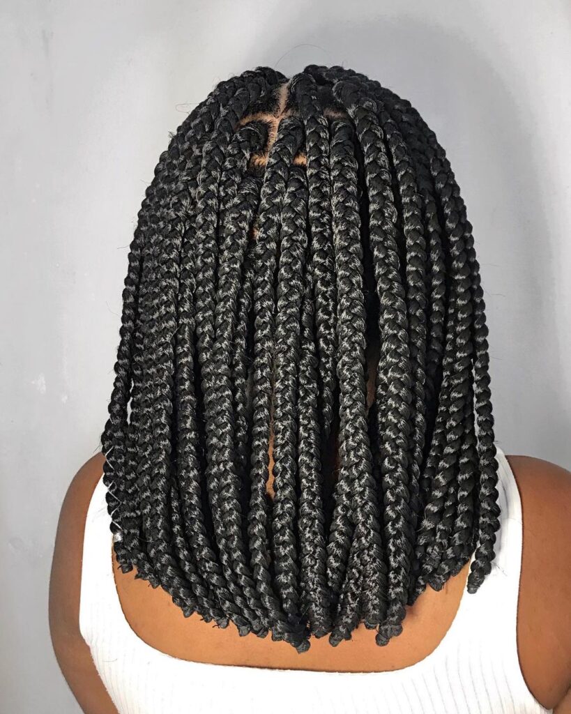 Short Box Braids