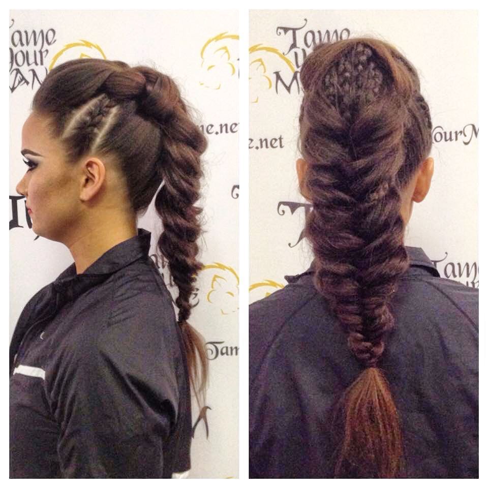 Fishtail Prom Ponytail