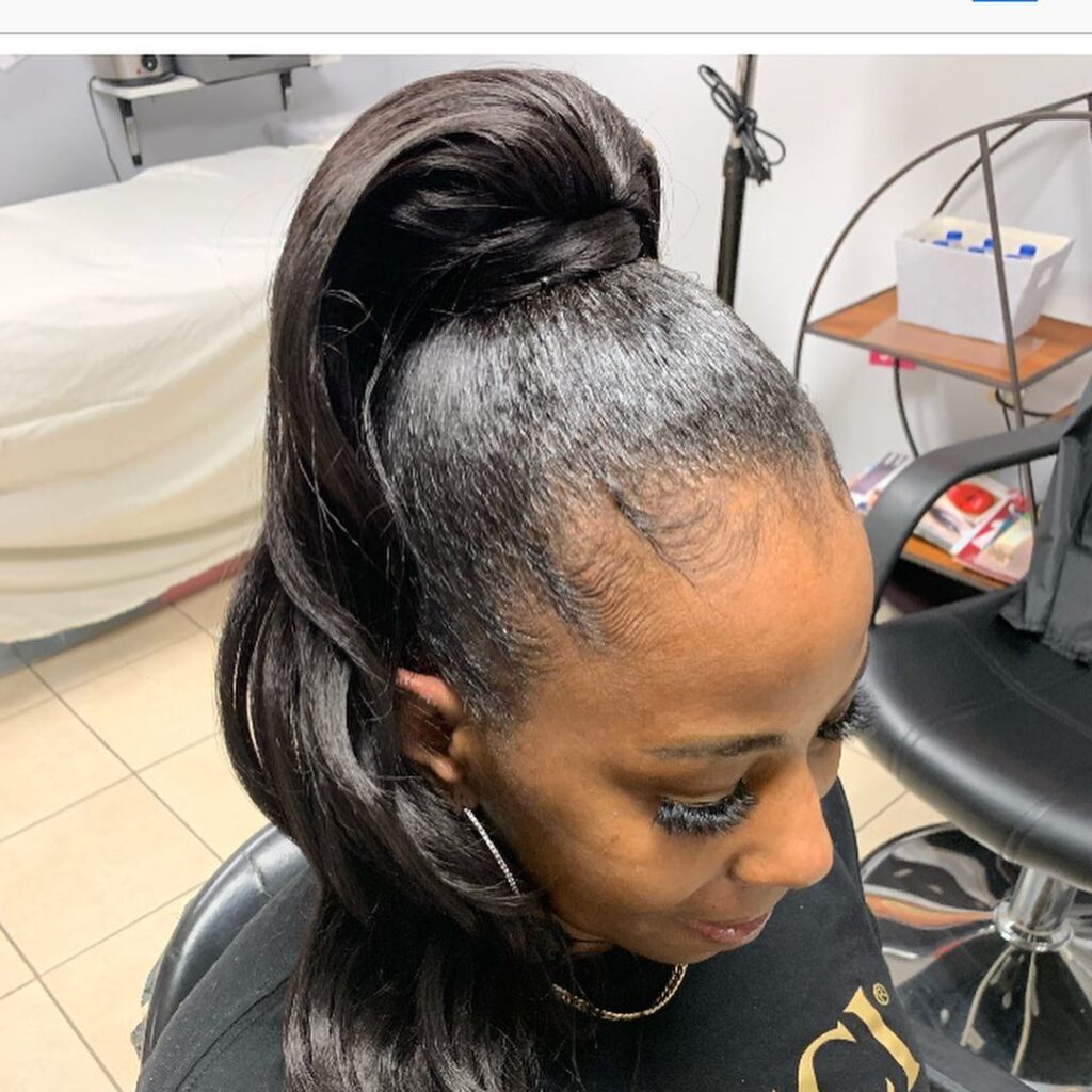 Long Prom Ponytail