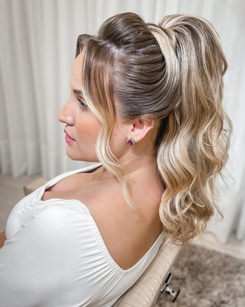 Puff Ponytail Prom Style