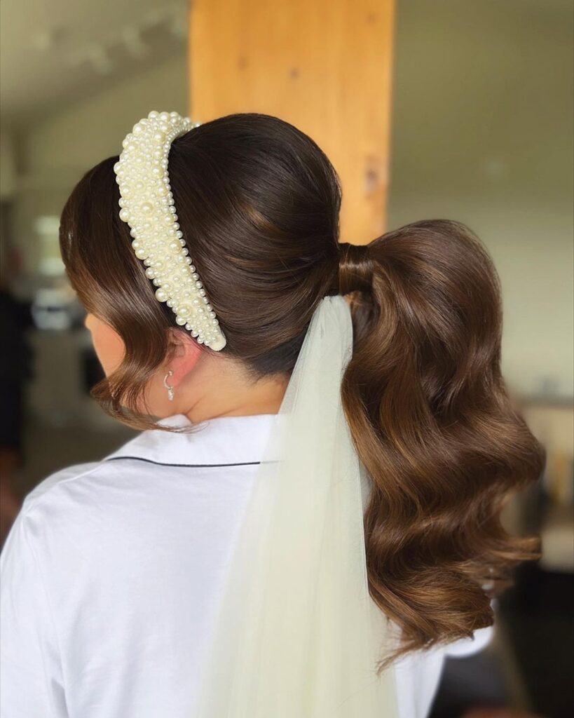 Swishy Prom Ponytail