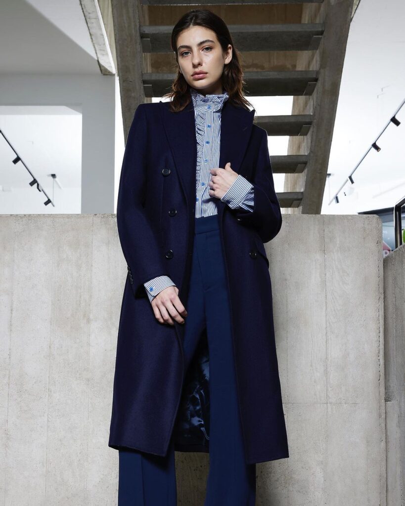 Overcoat adds warmth and style