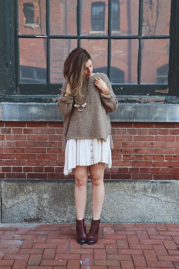 Effortless boho chic layered fashion.