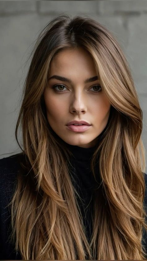 Sweet caramel highlights add dimension and warmth