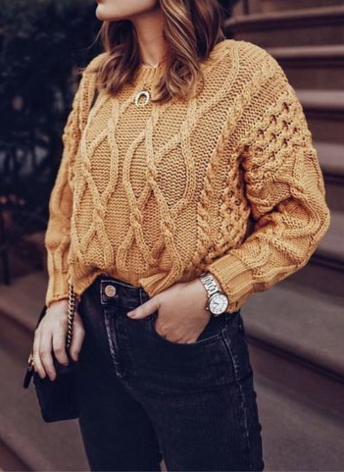 Essential cozy sweaters for fall style.