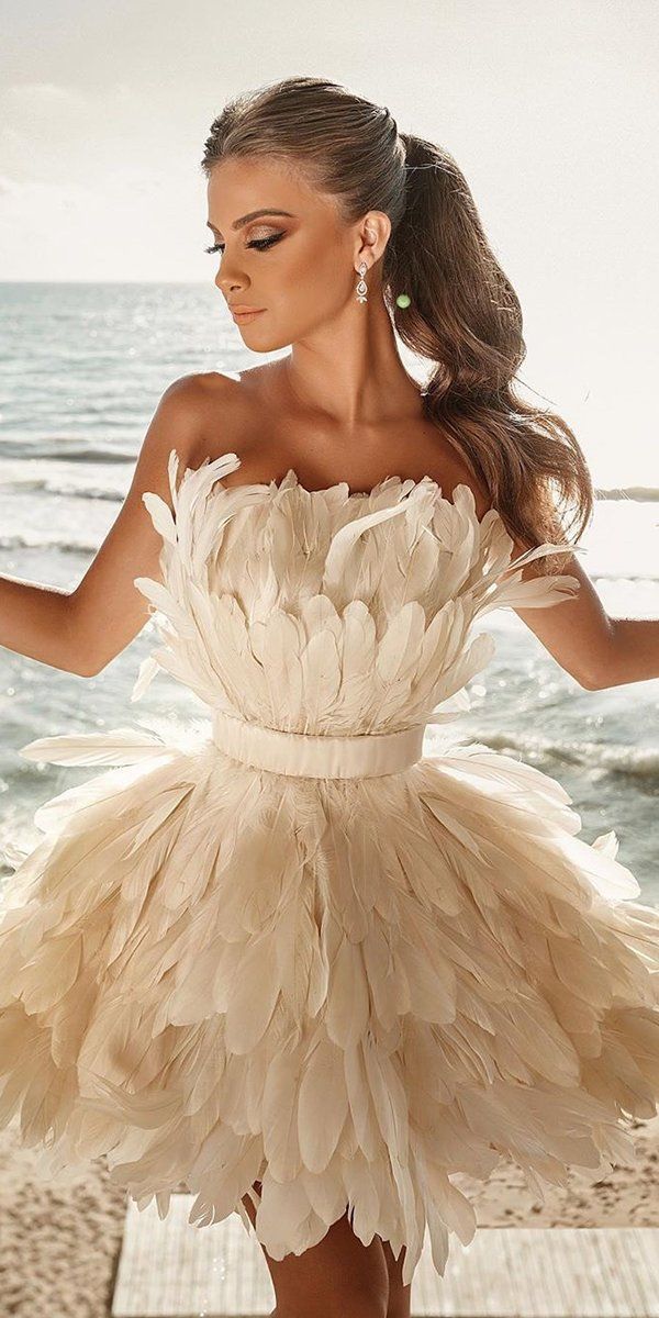 Feathered Mini Dress, Fashion Forward