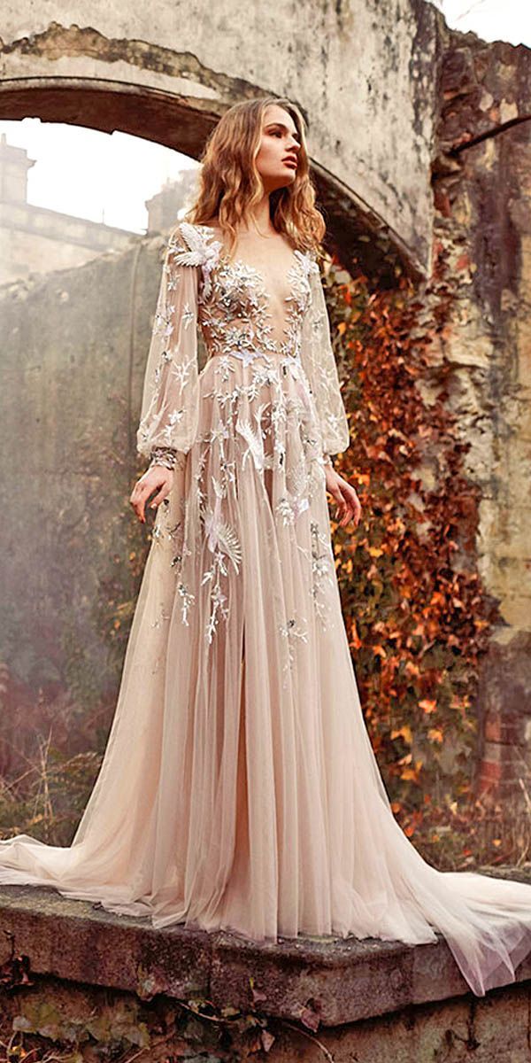 Embroidered Floral A-Line Perfection