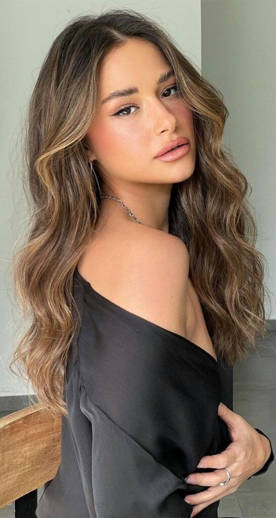 Soft honey brown adds a radiant glow to your hair