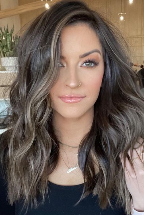 Cool icy brown with a hint of elegance and edge