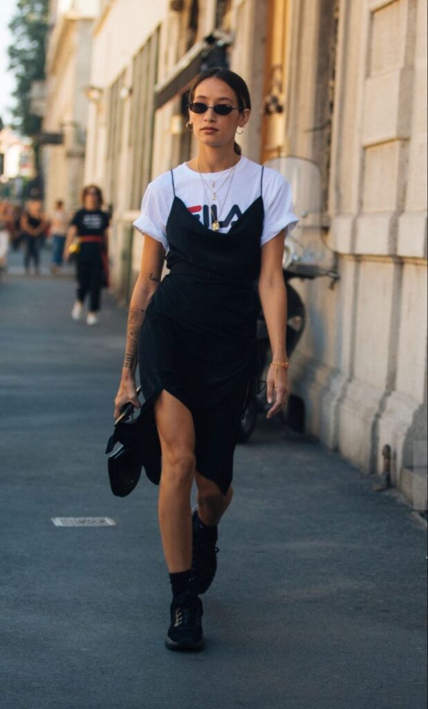 Elegant layered dresses for autumn inspiration
