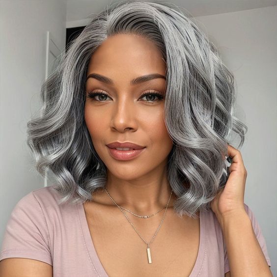 Ombre Silver-Gray for Sleek Finish