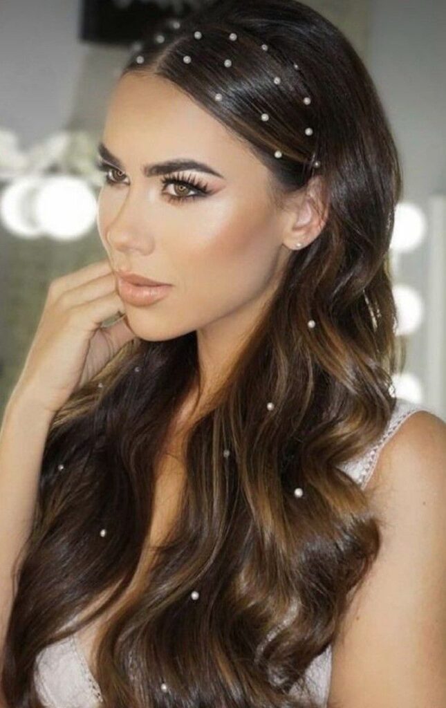 Elegant pearl brown shines with subtle iridescence
