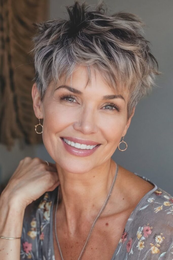 Short Spiky Hair for an Edgy, Punk-Chic Look