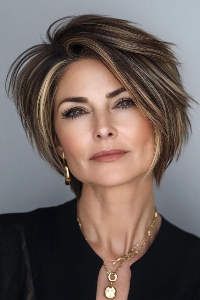 Soft Layered Bob for Added Bounce and Movement