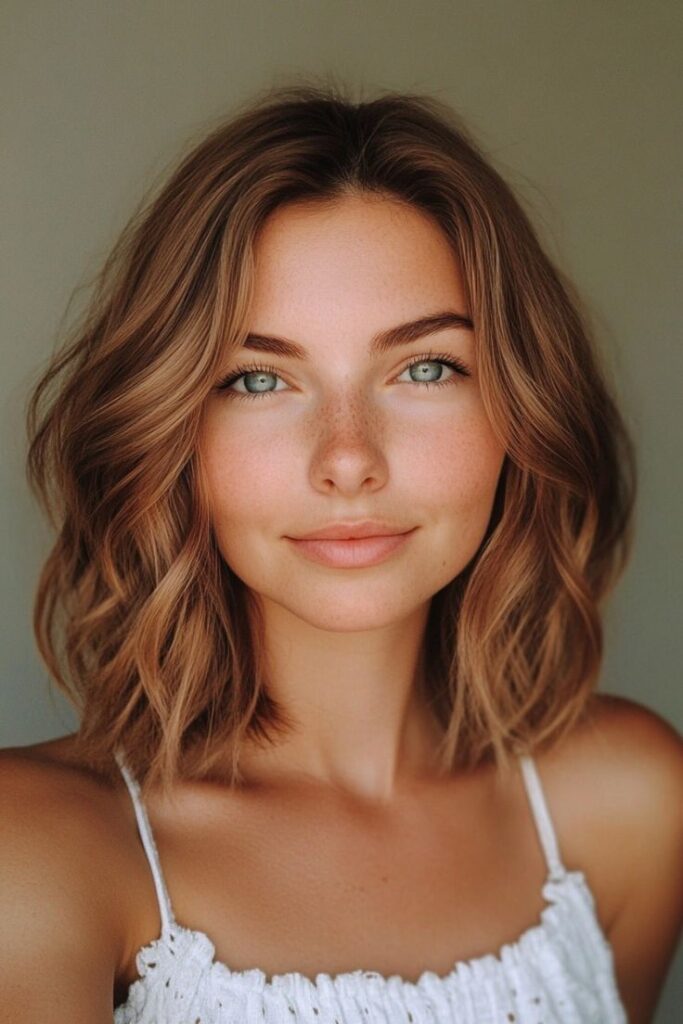 Soft Waves Lob for a Graceful, Elegant Finish