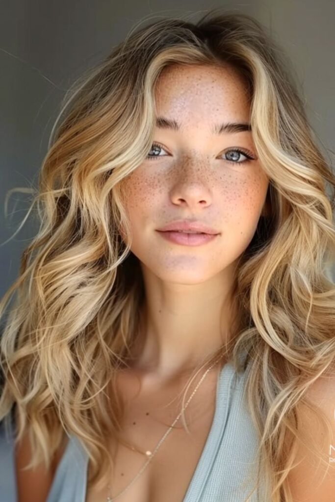 Soft, glowing face-framing highlights