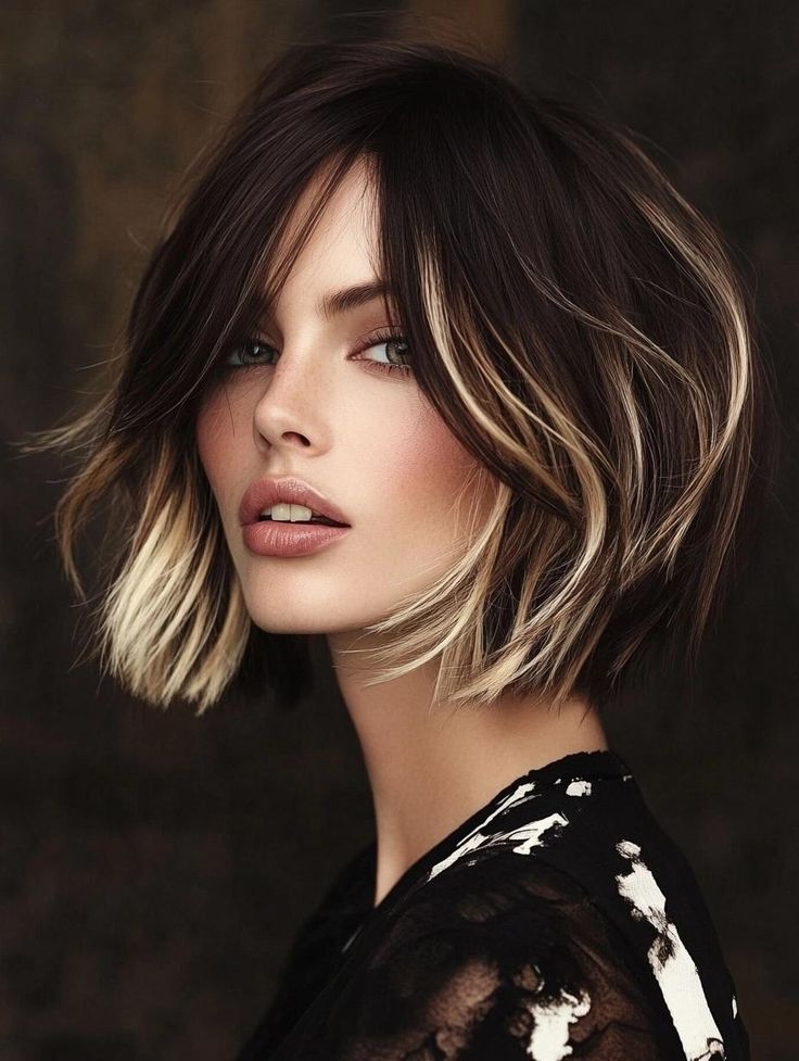 Ultra-modern inverted bob finish