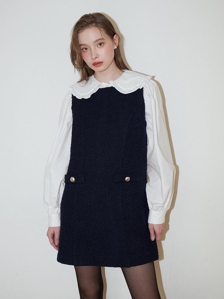 Pullover baby-doll dress