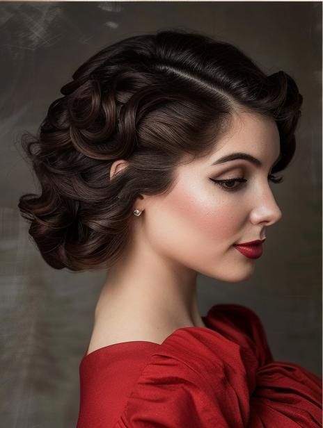 Retro, flipped ends style