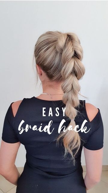 Twisted high ponytail for active style
